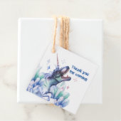 渦巻結晶 | Unicorn恐竜の神秘的なパーティー フェイバータグ (インサイチュ)