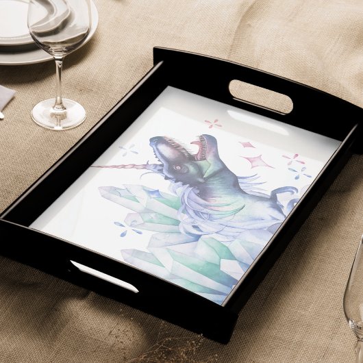 渦巻結晶 | Unicorn恐竜の神秘的なパーティー 薄葉紙