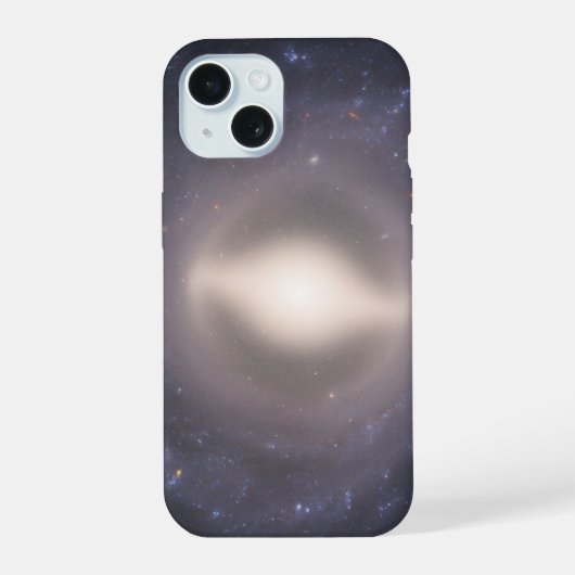 渦巻銀河Ngc 1015 iPhone 15ケース (裏面)