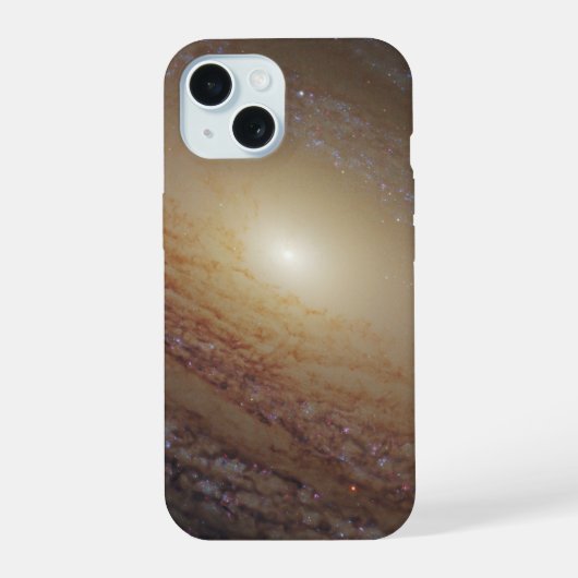渦巻銀河Ngc 2841 iPhone 15ケース (裏面)