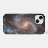 渦巻銀河Ngc 5584 iPhone 15ケース (裏面横)