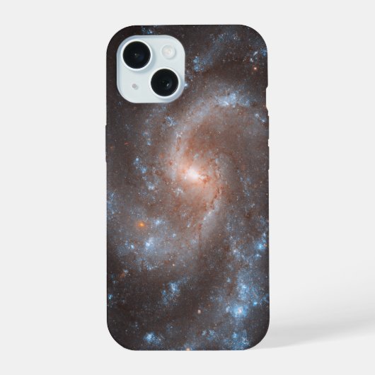 渦巻銀河Ngc 5584 iPhone 15ケース (裏面)