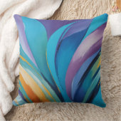 渦巻鮮やかき クッション (ブランケット)