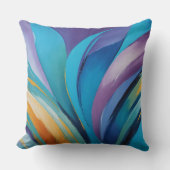 渦巻鮮やかき クッション (正面)