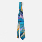 渦巻鮮やかき ネクタイ (裏面)