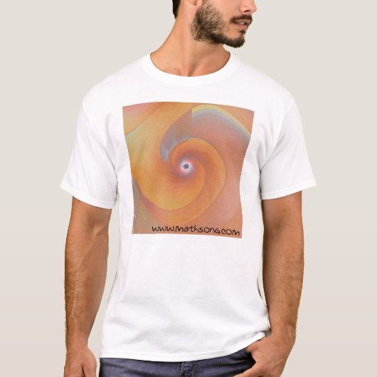 渦巻 Tシャツ (正面)