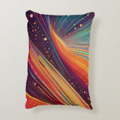 渦抽象芸術 アクセントクッション (裏面(縦))