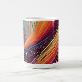渦抽象芸術 コーヒーマグカップ (中央)