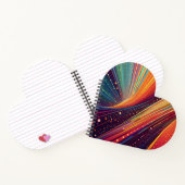 渦抽象芸術 ノートブック (内部)