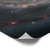 渦流銀河系(M51)とコンパニオン銀河系 ポスター (角)