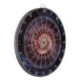 渦状銀河 ダーツボード (正面左)