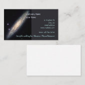 渦状銀河- NGC 253の宇宙のイメージ 名刺 (正面/裏面)