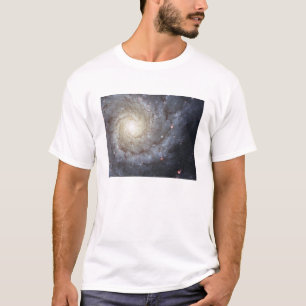 渦状銀河M74 Tシャツ