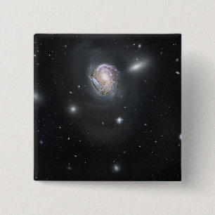 渦状銀河NGC 4911 缶バッジ