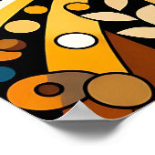 渦素朴 ポスター (角)