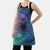 渦絞り染めエプロン エプロン (インサイチュ)