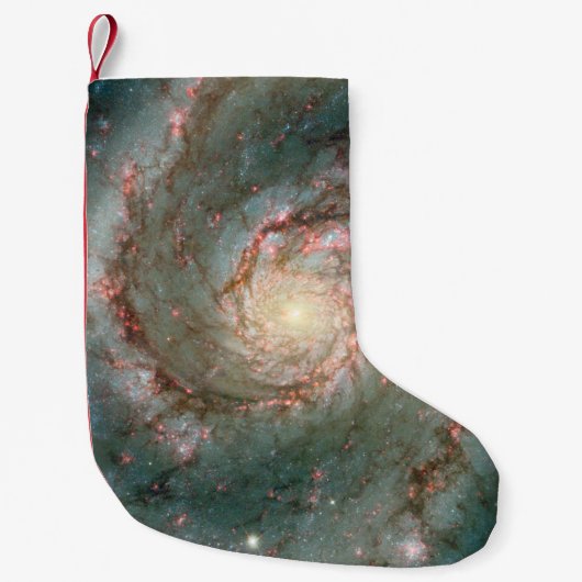 渦銀河系 スモールクリスマスストッキング (正面)