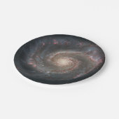 渦銀河系 ペーパープレート (アングル)