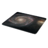渦銀河系(宇宙)(宇宙)(メシエ51A) カッティングボード (角)