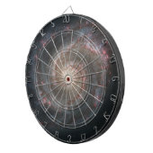 渦銀河系(宇宙)(宇宙)(メシエ51A) ダーツボード (正面右)