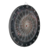 渦銀河系(宇宙)(宇宙)(メシエ51A) ダーツボード (正面左)