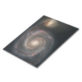 渦銀河系(宇宙)(宇宙)(メシエ51A) ノートパッド (アングル)