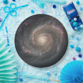 渦銀河系(宇宙)(宇宙)(メシエ51A) ペーパープレート (パーティー)