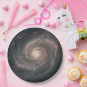 渦銀河系(宇宙)(宇宙)(メシエ51A) ペーパープレート (パーティー)