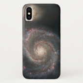 渦銀河系(宇宙)(宇宙)(メシエ51A) Case-Mate iPhoneケース (裏面)