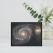 渦銀河系(M51) ポストカード (スタンド正面)