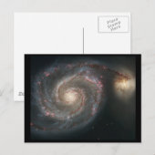 渦銀河系(M51) ポストカード (正面/裏面)