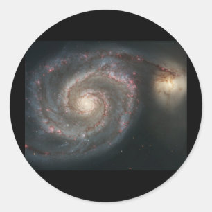 渦銀河系(M51) ラウンドシール