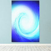 渦 キャンバスプリント (インサイチュ (ウッドフロア))
