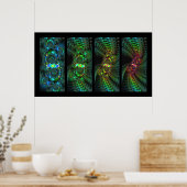 渦 ポスター (キッチン)