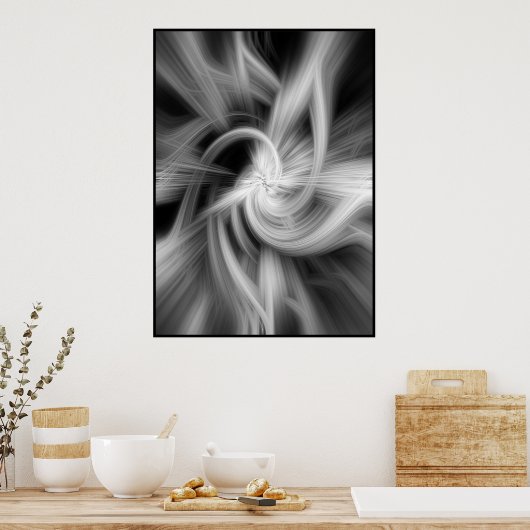渦 ポスター (キッチン)