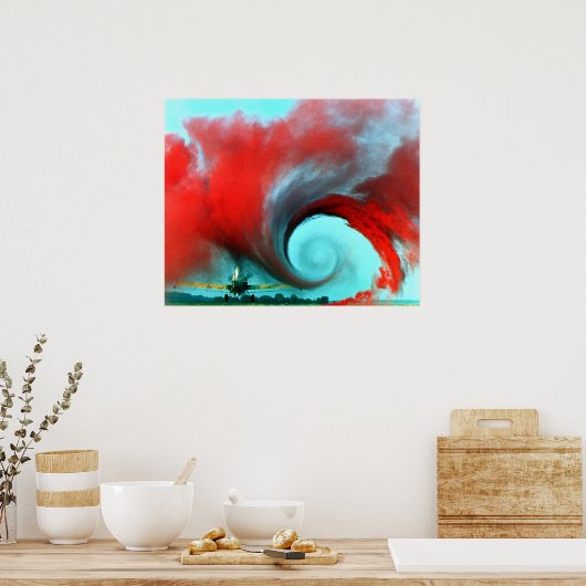 渦 ポスター (キッチン)