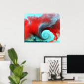 渦 ポスター (ホームオフィス)