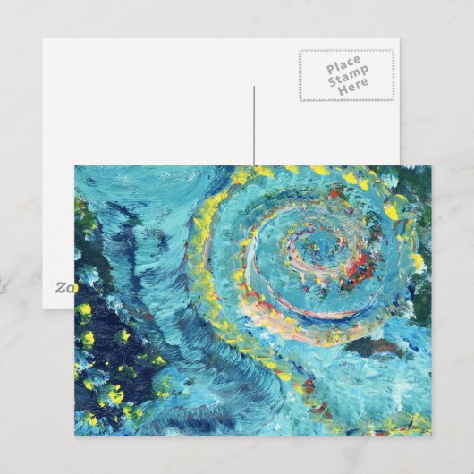 渦 ポストカード (正面/裏面)