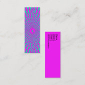 渦-細いカード スキニー名刺 (正面/裏面)