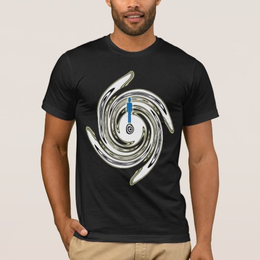 渦 Tシャツ (正面)
