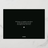 温かいご挨拶 ホリデー 引っ越しのお知らせ (裏面)