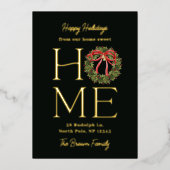 温かいご挨拶 ホリデー 引っ越しのお知らせ (正面)