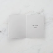 温かいウィッシュハイゲコーヒークリスマス シーズンカード (内部)