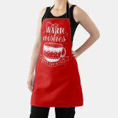 温かいウィッシュホットカップコーヒーココアバリスタ エプロン (インサイチュ)