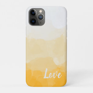 温かいオンブレラブスクリプトアート iPhone 11 PROケース