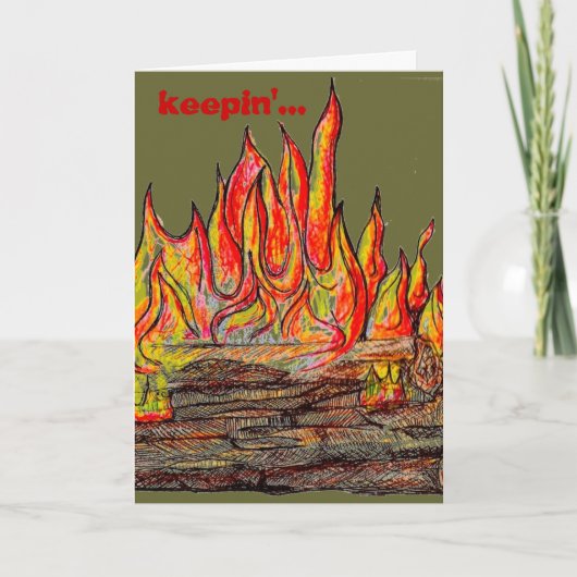 温かいカード シーズンカード (正面)