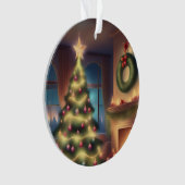 温かいクリスマスツリー オーナメント (正面)
