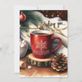 温かいクリスマス応援 シーズンカード (正面)