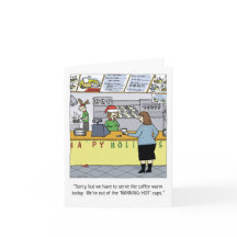 温かいコーヒーホリデーカートゥーおもしろいムクリスマスクリスマス