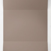 温かいダスティーローズの背景 | ソフトな単色 三つ折り招待状 (内部中)